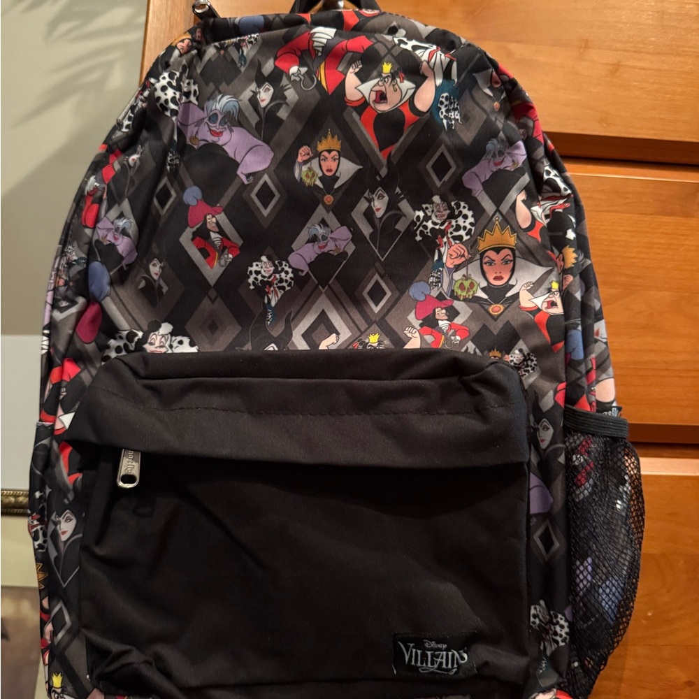 Disney Villains Black Backpack